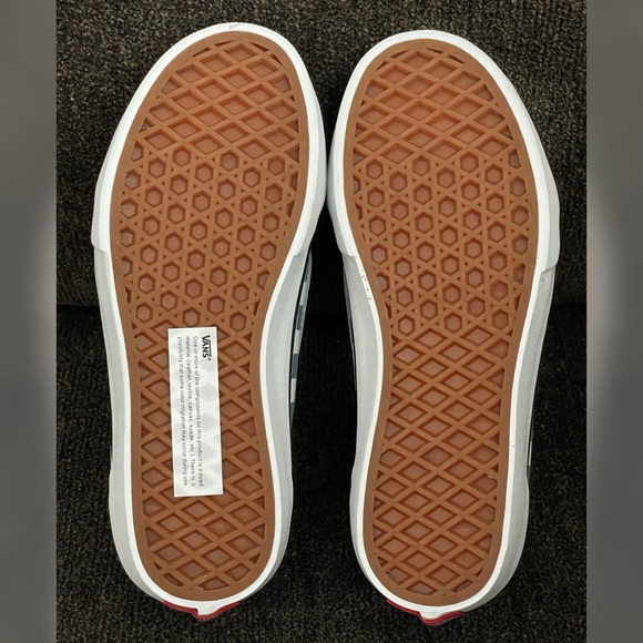 Vans Kids Old Skool V Shoes Gray & White Color Size-2.0 - Picture 11 of 13